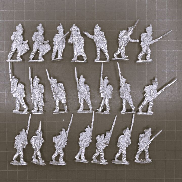 Calpe Miniatures, Napoleonic: Saxon Infantry Unit Calpe Miniatures, Napoleonic: Saxon Infantry Unit