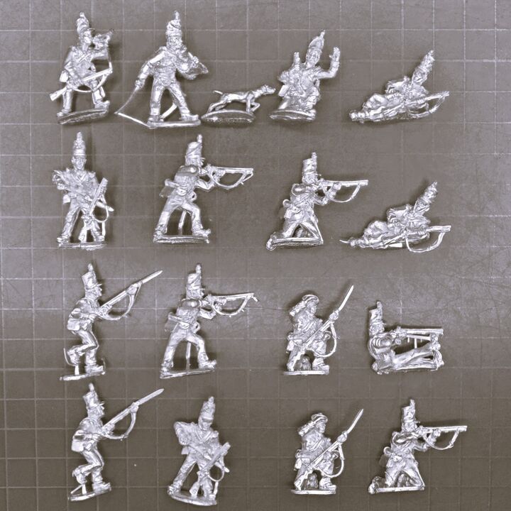 Warlord Games, Napoleonic: British Rifles Unit Warlord Games, Napoleonic: British Rifles Unit