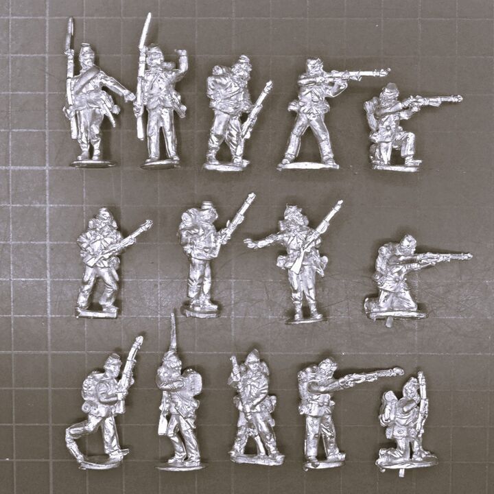 Sash & Saber Miniatures, ACW: Union Infantry Sash & Saber Miniatures, ACW: Union Infantry