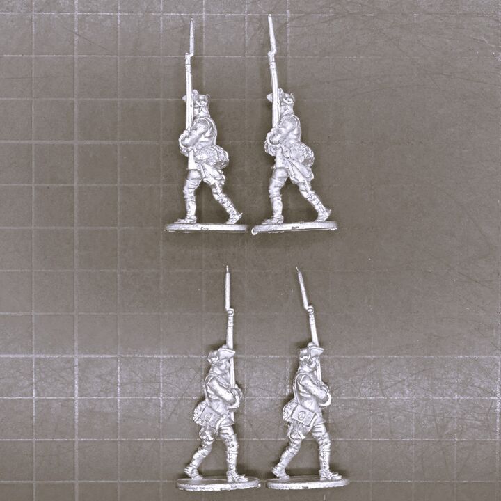 Cranntara Miniatures, WAS/SYW: Austrian(?) Musketeers Cranntara Miniatures, WAS/SYW: Austrian(?) Musketeers