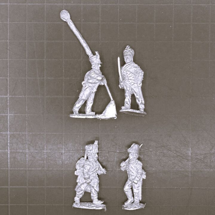 Calpe Miniatures, Napoleonic: French Infantry Command Calpe Miniatures, Napoleonic: French Infantry Command