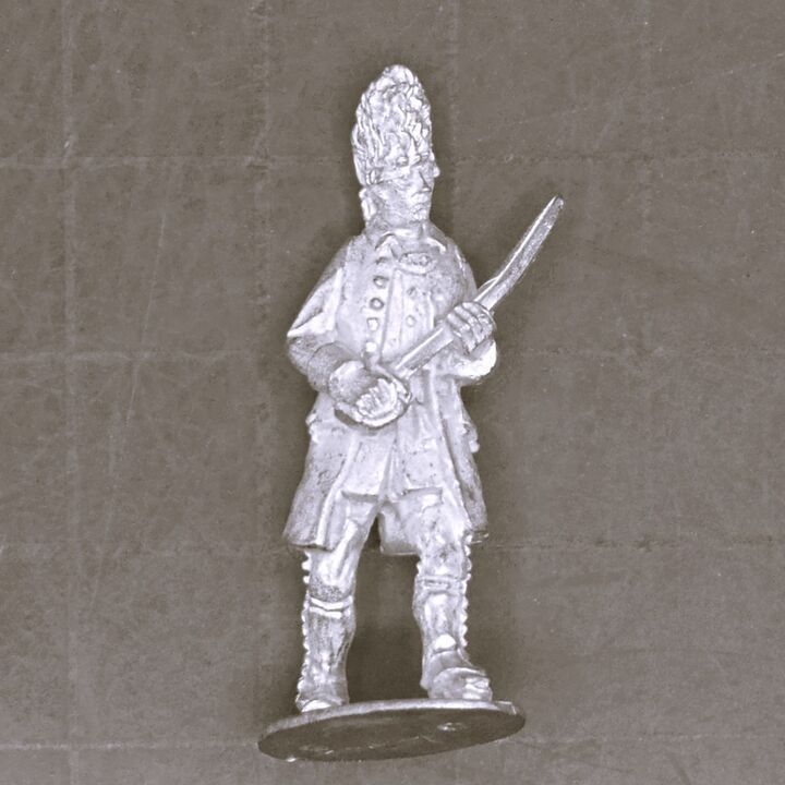 Cranntara Miniatures, WAS/SYW: Grenadier Officer in Bearskin Cranntara Miniatures, WAS/SYW: Grenadier Officer in Bearskin