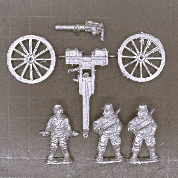 Wargames Foundry, FPW: French Mitrailleuse & Crew Wargames Foundry, FPW: French Mitrailleuse & Crew