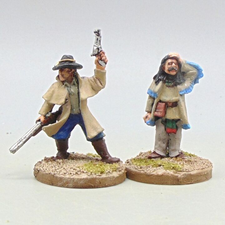 Grade D - Wargames Foundry - Wild West - Outlaw Characters Grade D - Wargames Foundry - Wild West - Outlaw Characters