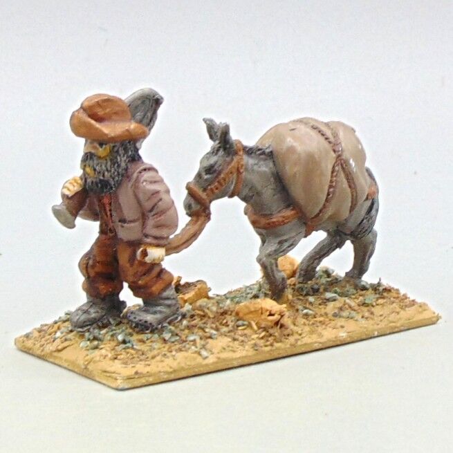 Grade D - Unidentified Manufacturer - Wild West - Prospector with Mule Grade D - Unidentified Manufacturer - Wild West - Prospector with Mule