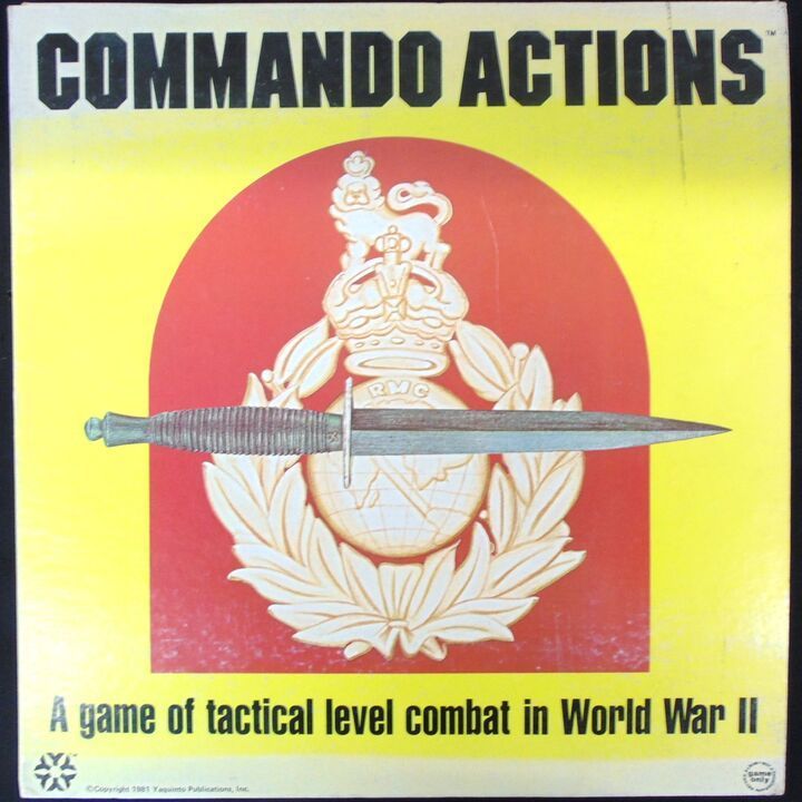 Commando Actions - A Game of Tactical Level Combat in World War II (Slightly Incomplete)