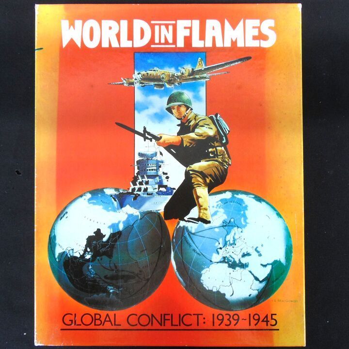 World in Flames - Global Conflict:1939-1945 - 4th/5th edition (Incomplete) World in Flames - Global Conflict:1939-1945 - 4th/5th edition (Incomplete)