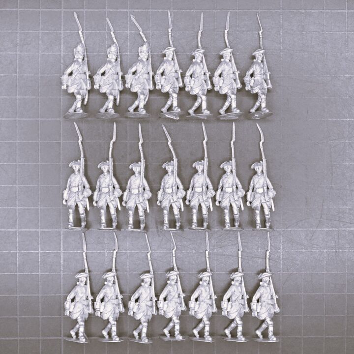 Cranntara Miniatures, Mid C18th - Spanish Line Infantry Cranntara Miniatures, Mid C18th - Spanish Line Infantry