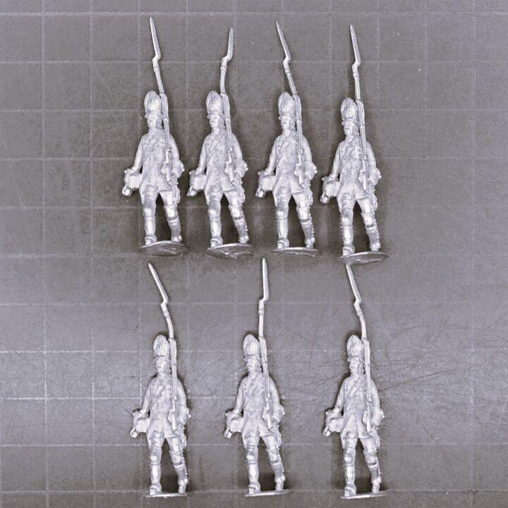 Cranntara Miniatures, Mid C18th - Savoia Grenadiers, Marching Cranntara Miniatures, Mid C18th - Savoia Grenadiers, Marching