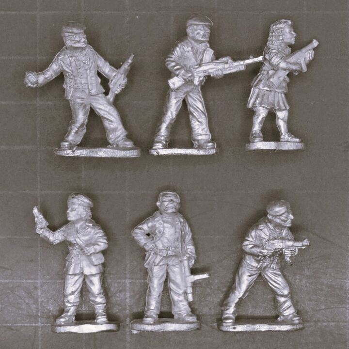 Dixon Miniatures, WW2: French Resistance Fighters Dixon Miniatures, WW2: French Resistance Fighters