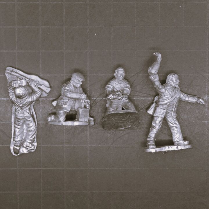 Dixon Miniatures, WW2: French Resistance Saboteurs