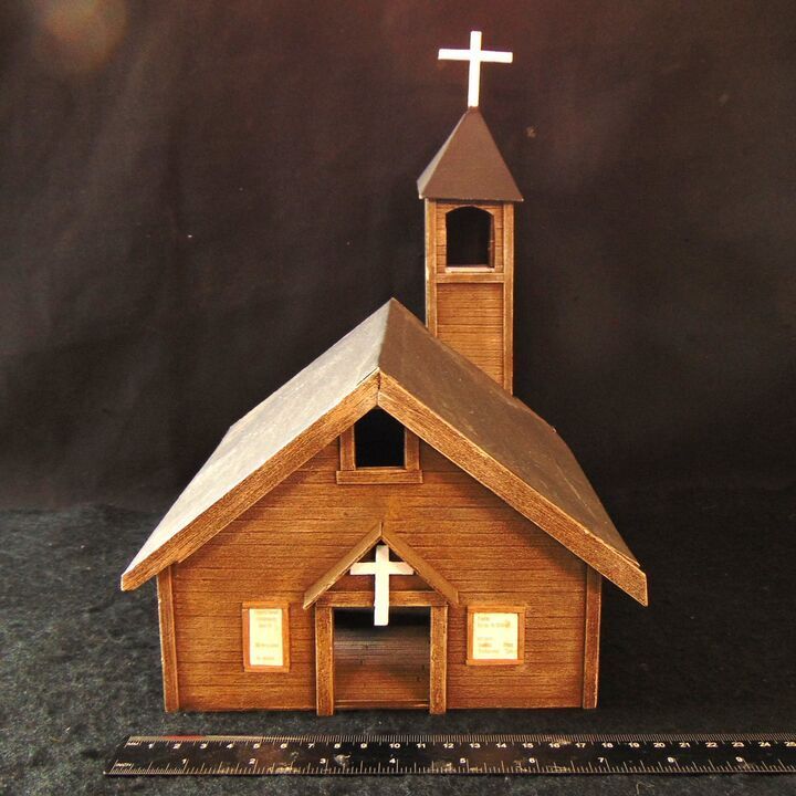 Grade C - Unidentified Manufacturer - Wild West - Church Grade C - Unidentified Manufacturer - Wild West - Church