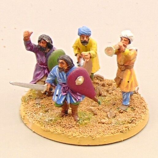 Grade D - Perry Miniatures - Islamic Medieval - Arab Command Group