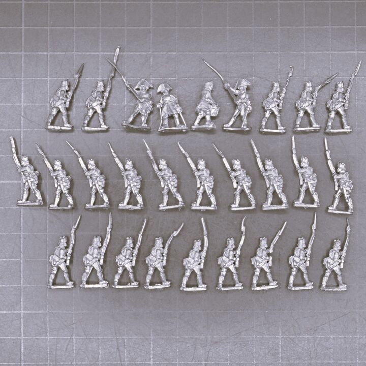 Lancashire Games, Revolutionary Wars: Austrian or Venetian Infantry Unit in Caskets Lancashire Games, Revolutionary Wars: Austrian or Venetian Infantry Unit in Caskets