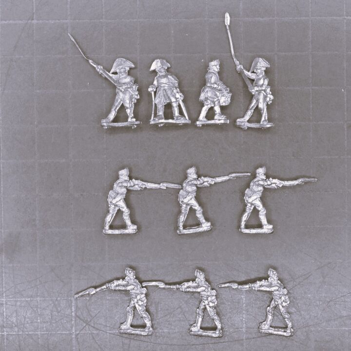 Lancashire Games, Revolutionary Wars: Austrian or Venetian Infantry in Caskets, Firing Line Lancashire Games, Revolutionary Wars: Austrian or Venetian Infantry in Caskets, Firing Line
