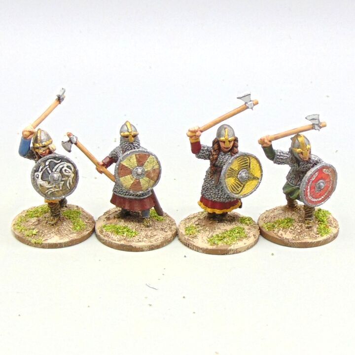 Grade D - Bad Squiddo Games - Dark Ages - Viking Shieldmaiden Heathguard Grade D - Bad Squiddo Games - Dark Ages - Viking Shieldmaiden Heathguard