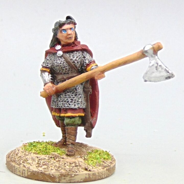 Grade D - Bad Squiddo Games - Dark Ages - Viking Shieldmaiden Champion, Brynhildr