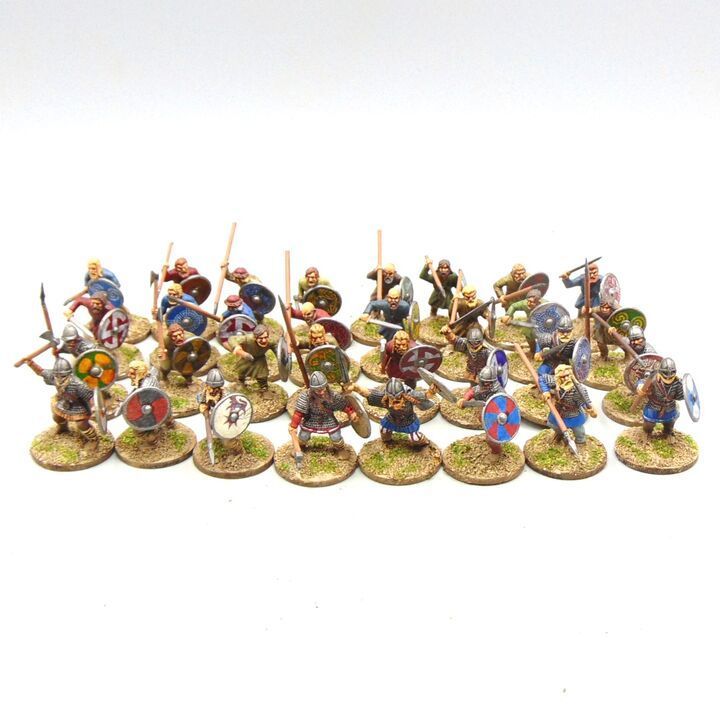 Grade D - Warlord Games - Dark Ages - Viking Warriors