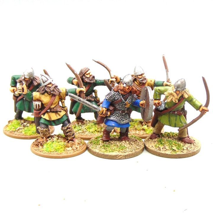 Grade C - Wargames Foundry - Dark Ages - Viking Archers Grade C - Wargames Foundry - Dark Ages - Viking Archers