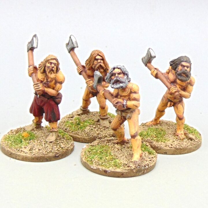Grade D - Wargames Foundry - Dark Ages - Viking Berserkers