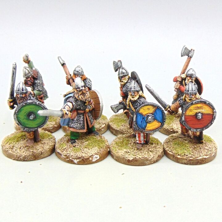 Grade C - Wargames Foundry - Dark Ages - Viking Hirdmen Grade C - Wargames Foundry - Dark Ages - Viking Hirdmen