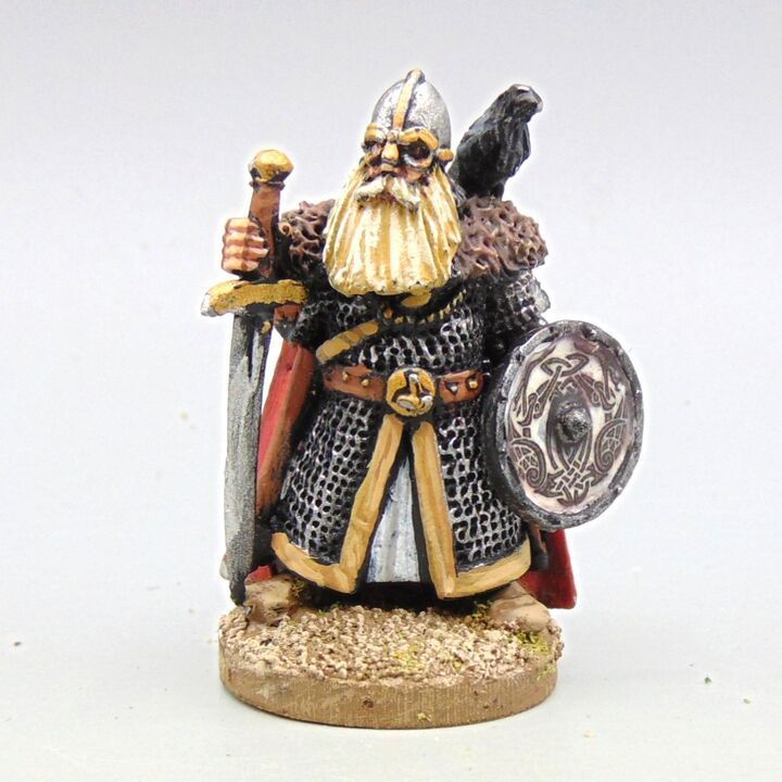 Grade C - Wargames Foundry - Dark Ages - Odin, Norse God Grade C - Wargames Foundry - Dark Ages - Odin, Norse God