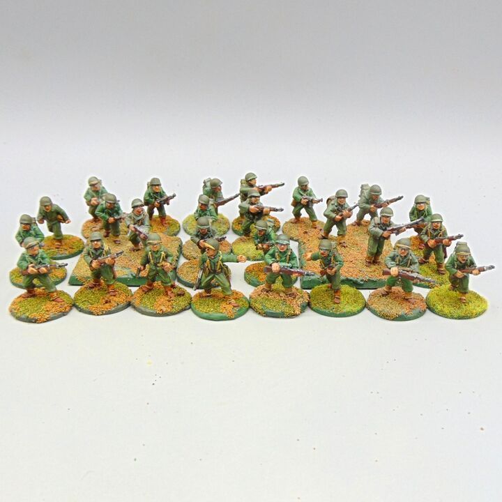 Grade D - Crusader Miniatures - WW2 - ETO US Infantry Unit Grade D - Crusader Miniatures - WW2 - ETO US Infantry Unit