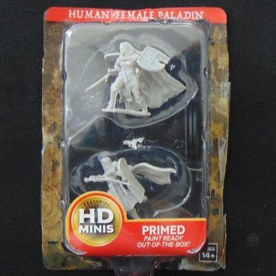 Nolzur's Marvelous Miniatures, Fantasy - D&D - Human Female Paladins Nolzur's Marvelous Miniatures, Fantasy - D&D - Human Female Paladins