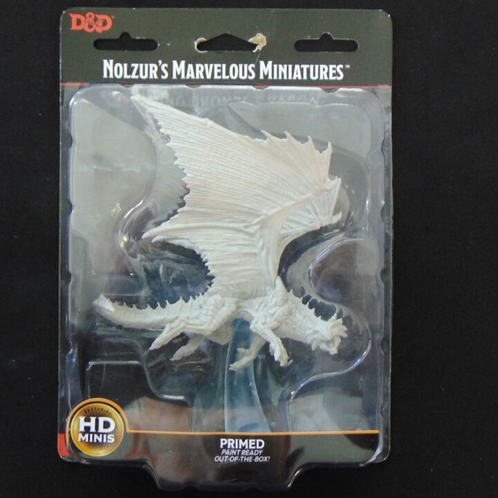 Nolzur's Marvelous Miniatures, Fantasy - D&D - Young Bronze Dragon Nolzur's Marvelous Miniatures, Fantasy - D&D - Young Bronze Dragon
