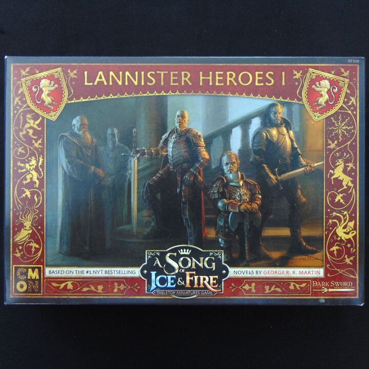 Dark Sword Miniatures/CMON Global Ltd, Fantasy - A Song of Ice & Fire - Lannister Heroes 1 Dark Sword Miniatures/CMON Global Ltd, Fantasy - A Song of Ice & Fire - Lannister Heroes 1
