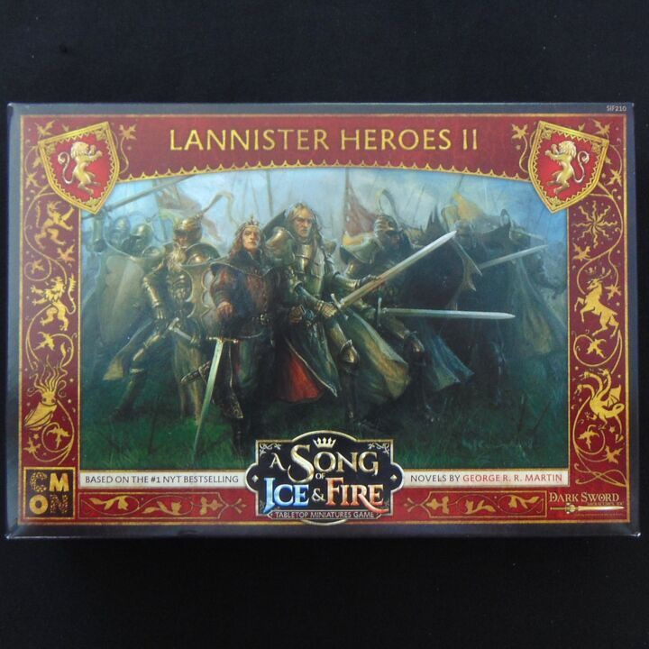 Dark Sword Miniatures/CMON Global Ltd, Fantasy - A Song of Ice & Fire - Lannister Heroes 2 Dark Sword Miniatures/CMON Global Ltd, Fantasy - A Song of Ice & Fire - Lannister Heroes 2