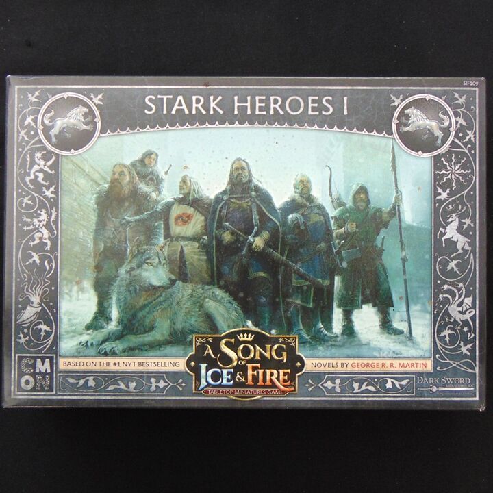 Dark Sword Miniatures/CMON Global Ltd, Fantasy - A Song of Ice & Fire - Stark Heroes 1 Dark Sword Miniatures/CMON Global Ltd, Fantasy - A Song of Ice & Fire - Stark Heroes 1