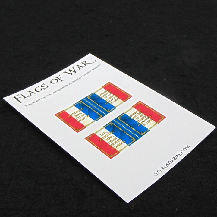28mm, Flags of War, Napoleonic: French 21st & 46th Ligne Flags, 1815 Pattern 28mm, Flags of War, Napoleonic: French 21st & 46th Ligne Flags, 1815 Pattern