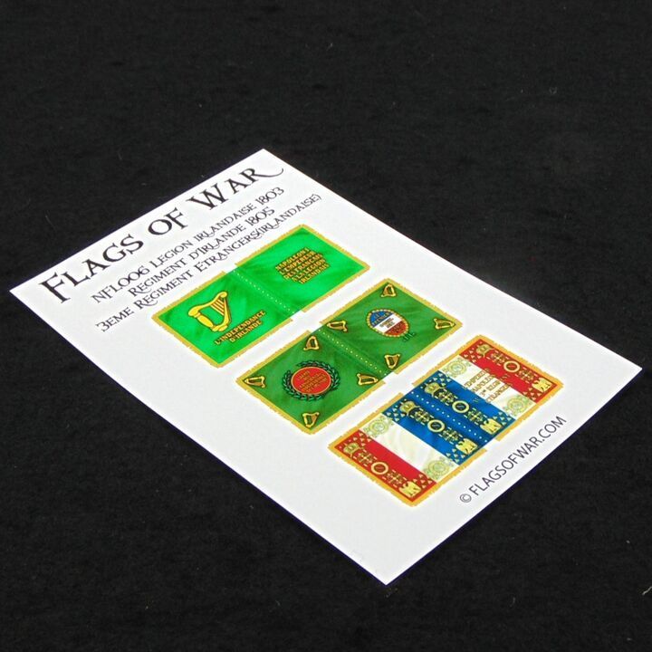 28mm, Flags of War, Napoleonic: Foreign Units in French Service - Irish Legion/Regiment 28mm, Flags of War, Napoleonic: Foreign Units in French Service - Irish Legion/Regiment