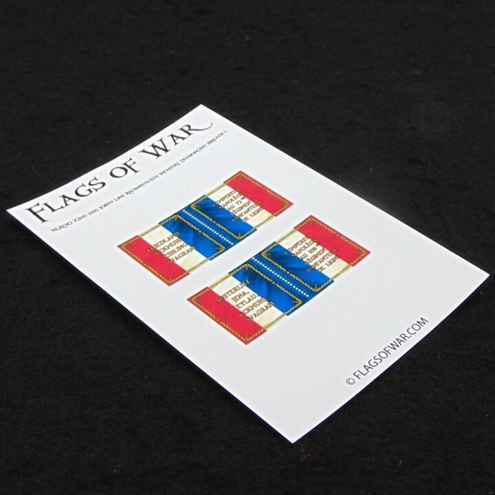 28mm, Flags of War, Napoleonic: French 1st & 3rd Legere Flags, 1815 Pattern 28mm, Flags of War, Napoleonic: French 1st & 3rd Legere Flags, 1815 Pattern