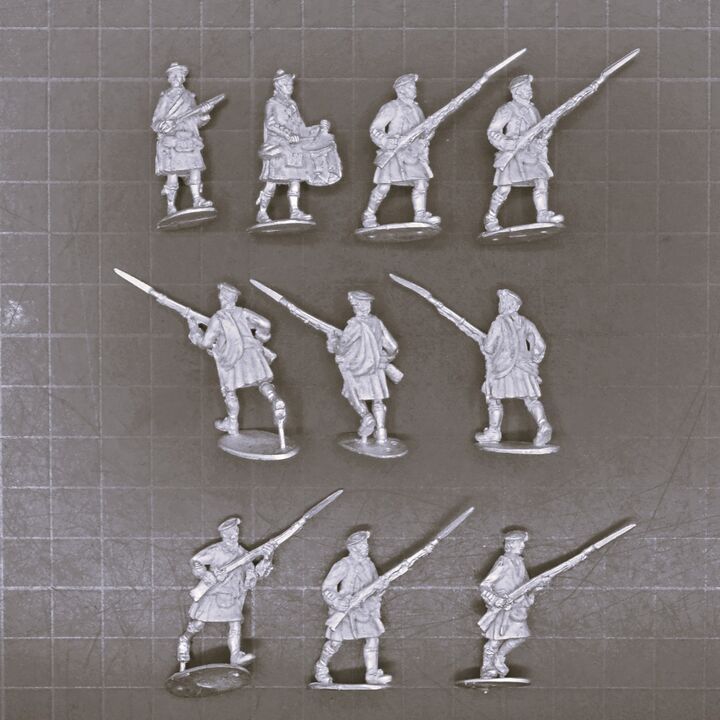 Cranntara Miniatures, Mid C18th - British Keith's Highlanders Cranntara Miniatures, Mid C18th - British Keith's Highlanders