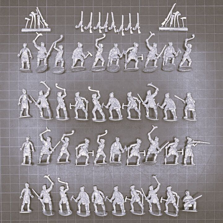 Cranntara Miniatures, FIW - Woodland Indians