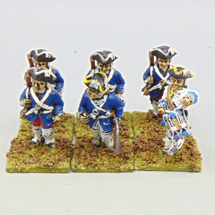 Grade E - Front Rank Miniatures - FIW - French Infantry Grade E - Front Rank Miniatures - FIW - French Infantry