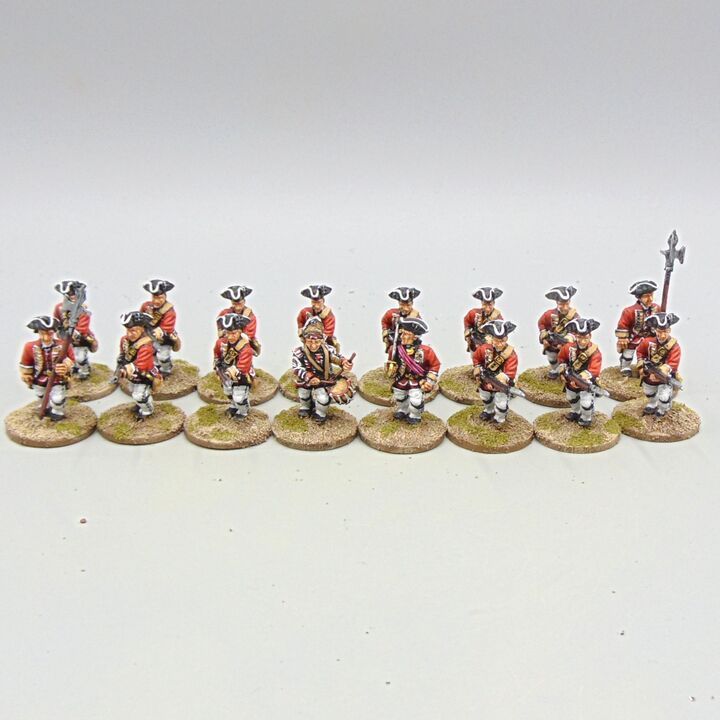 Grade C - Redoubt Enterprises - FIW - British Infantry Grade C - Redoubt Enterprises - FIW - British Infantry