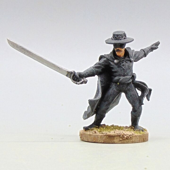 Grade C - Reaper Miniatures - Early C19th California - Zorro Grade C - Reaper Miniatures - Early C19th California - Zorro