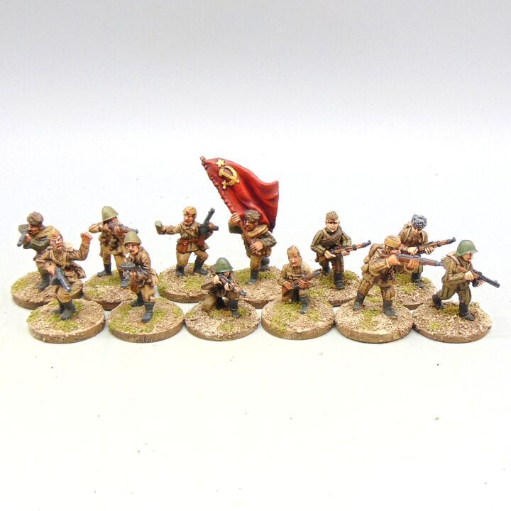 Grade D - Warlord Games - WW2 Eastern Front - Soviet Infantry