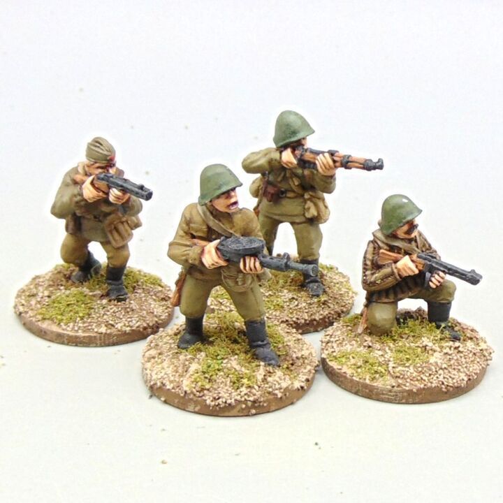 Grade D - Warlord Games - WW2 Eastern Front - Soviet Infantry