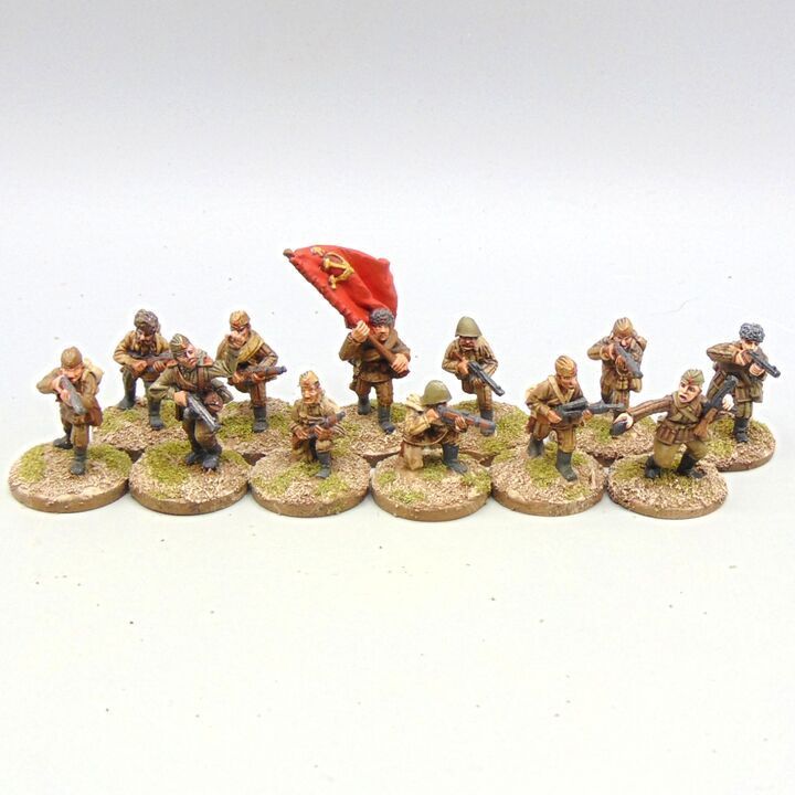 Grade D - Warlord Games - WW2 Eastern Front - Soviet Infantry