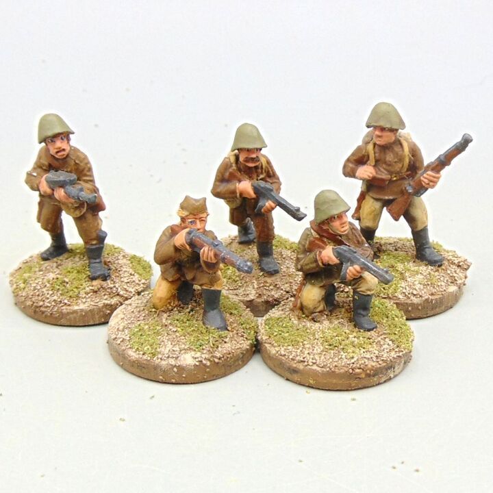 Grade D - Warlord Games - WW2 Eastern Front - Soviet Infantry