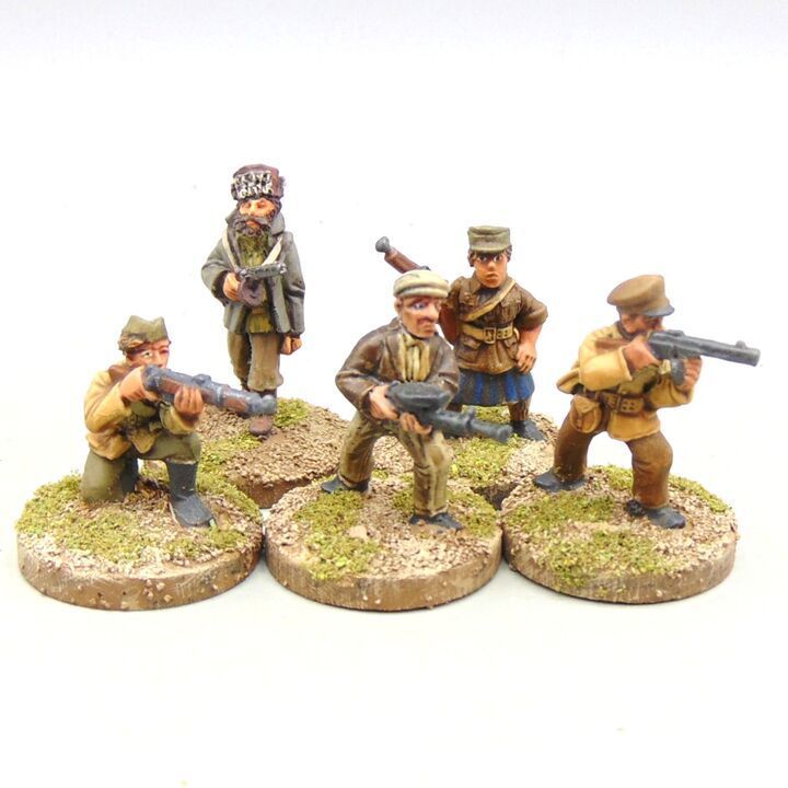 Grade D - Warlord Games/Artizan Designs - WW2 Eastern Front - Soviet Partizans