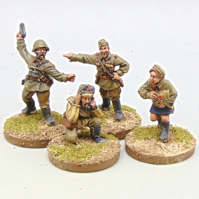 Grade D - Warlord Games - WW2 Eastern Front - Soviet Infantry Command Grade D - Warlord Games - WW2 Eastern Front - Soviet Infantry Command