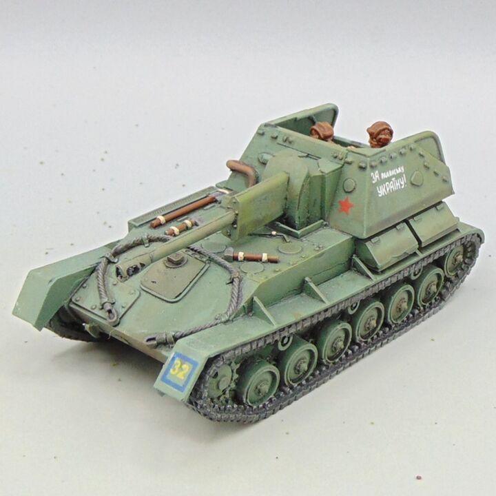 Grade C - Warlord Games - WW2 Eastern Front - Soviet  SU-77 SPG