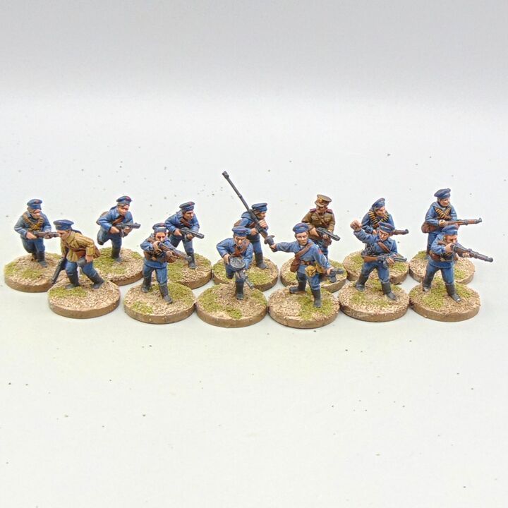 Grade C - Warlord Games - WW2 Eastern Front - Soviet  Naval Brigade Unit
