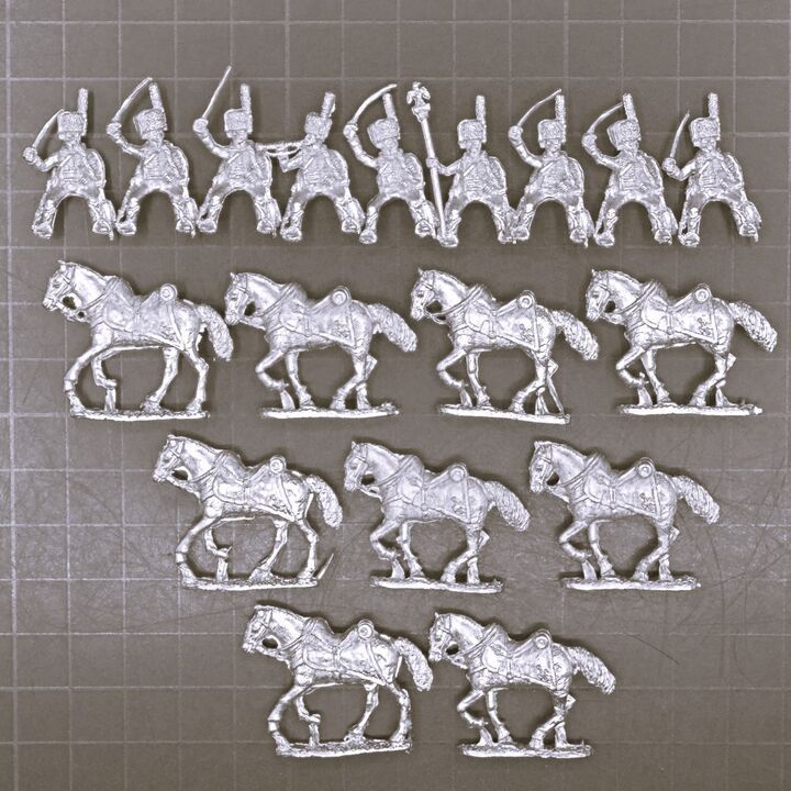 Newline Designs, Napoleonic - French Chasseurs A Cheval of the Guard Unit