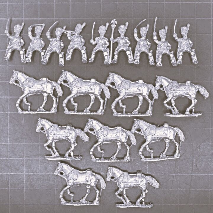 Newline Designs, Napoleonic - French Horse Grenadiers of the Guard Unit